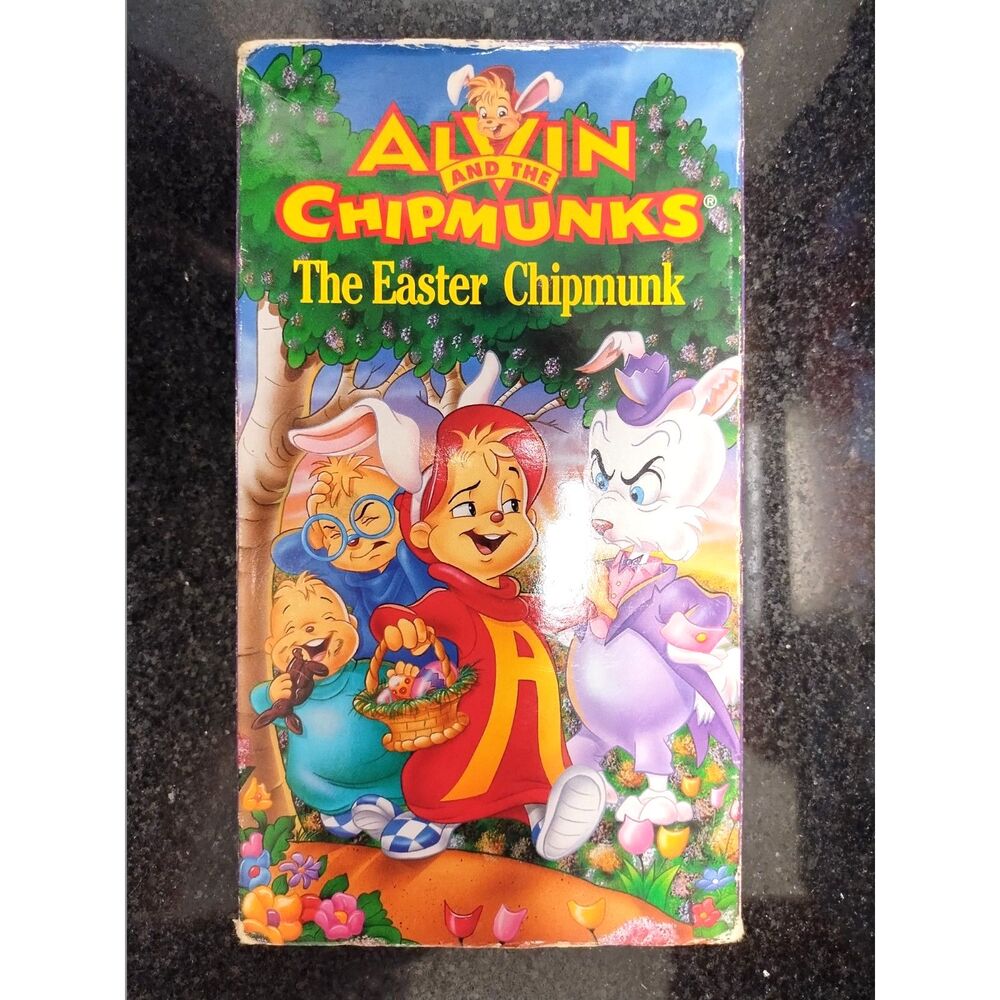 Alvin And The Chipmunks The Easter Chipmunk VHS 1995 TESTED PLAYS GREAT
